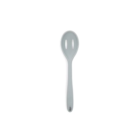 Core Kitchen Core Kitchen Gray Silicone Slotted Serving Spoon L-10.83 W-2.36 H-0.79 AC29900